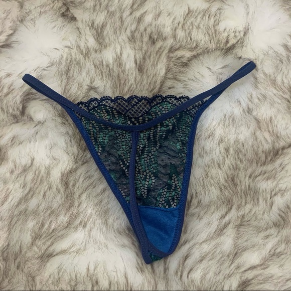 3/$15 Navy V-String Panty💙 - Picture 3 of 3